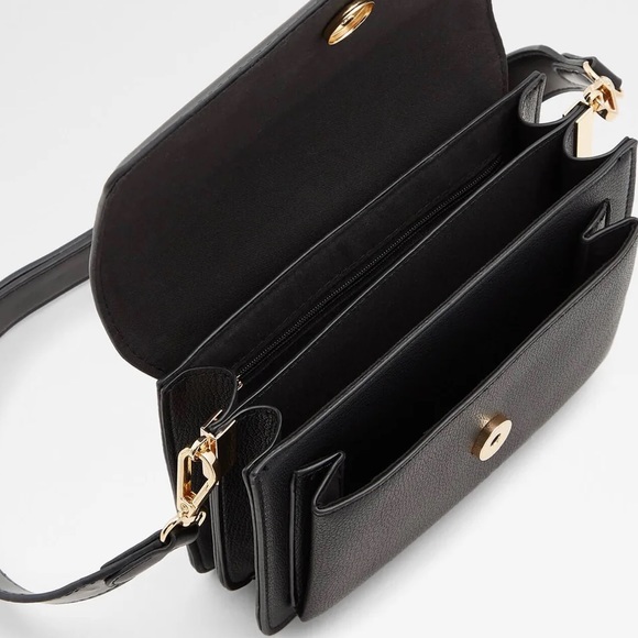 ALDO- Black structured crossbody bag - Picture 2 of 6